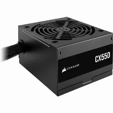 Fuente De Poder Corsair Cx550 550w, 80 Plus Bronze, Atx, Negro