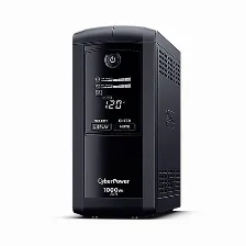 No Break Cyberpower Lcd Cp1000avrlcda 1 Kva / 600 W, Energia 1080 J, Entrada 139 V, 9 Salidas Ac Color Negro