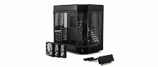 Gabinete Hyte Y60 Con Ventana, Midi-tower, Incluye Riser Pcie 4.0, 3x Ventiladores, Negro