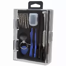 Herramientas Startech.com Ctkrpr Destornillador, Espátula, Ventosa, Pinzas, Transparente/negra