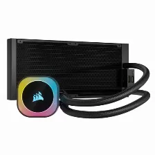 Enfriamiento Liquido Corsair H115i 2 X 14 Cm, 2000 Rpm, Negro