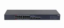 Switch Dahua Technology Dh-cs4218-16et-240 Gestionado, L2, Rj-45 18, Gigabit Ethernet (10/100/1000), Negro
