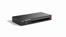 Switch Dahua Technology Poe Sf1010lp No Administrado, L2, Rj-45 10, Fast Ethernet (10/100), 8 Poe, Negro