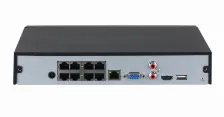 Nvr/dahua/dhi-nvr4108hs-8p-4ks3 Nvr De 8 Mp / 4k / 8 Canales Ip/ 8 Puertos Poe/ Rendimiento De 160 Mbps/ H.265+/ 1 Bahia Para Disco Duro/ Soporta Camaras Wizsense/ Hdmi 4k And Vga