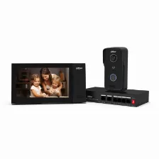 Videoportero Dahua Technology Dhi-vto2111d-p-s3 Alámbrico, 2 Mp, Negro
