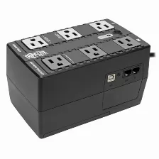 No Break Tripp Lite 0.35 Kva / 210 W, 316 J, Entrada 120 V, 6 Salidas Ac, Negro