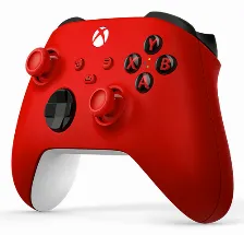 Control Microsoft Xbox Wireless Controller Interfaz Bluetooth, Conectividad Inalámbrico, Color Rojo, Blanco