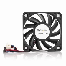 Ventilador Startech.com 6 Cm, 5000 Rpm, Negro