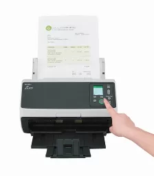 Escaner Ricoh Fi-8170 Resolución 600 X 600 Dpi, Usb, Negro, Gris