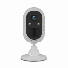 Cámara Ip Getttech Gec-wbwl4 4 Mp, Cubo, Wifi, Microsd, Interior, Ip65, Blanco