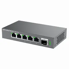 Switch Grandstream Networks Gwn7700m No Administrado, Rj-45 5, 2.5g Ethernet (100/1000/2500), Negro