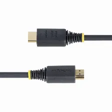 Cable Hdmi Startech.com Hdmi2-cable-4k60-2m V. 2.0, Canal Ethernet, 2 M, 18 Gbit/s, Negro