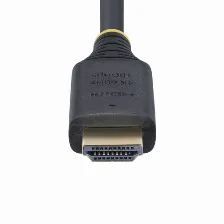 Cable Hdmi Startech.com Hdmi2-cable-4k60-50c V. 2.0, Canal Ethernet, 0.5 M, 18 Gbit/s, Negro