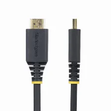 Cable Hdmi Startech.com V. 2.0, Canal Ethernet, 2.4 M, 18 Gbit/s, Negro