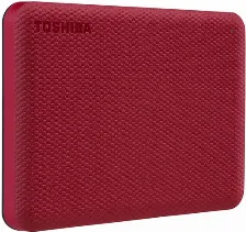 Disco Duro Externo Toshiba Canvio Advance 4 Tb, Micro-usb B 2.0/3.2 Gen 1 (3.1 Gen 1), Rojo