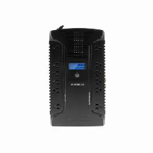 No Break Forza Power Technologies Ht-650lcd 0.65 Kva / 390 W, Entrada 145 V, 12 Salidas Ac, Negro