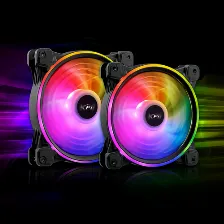 Ventilador Xpg Hurricane 120 Argb Pwm, 120 Mm, 2000 Rpm Max, Led Azul, Verde, Rojo