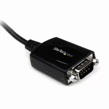 Tarjeta Startech.com Cable .3m Usb A Puerto Serial Serie Rs232 Db9 Con Retención Del Puerto De Asignación Com, Negro, Ce, Fcc, Mac Os X 13.0 Ventura, 70 G, 1 Pieza(s), 174 Mm