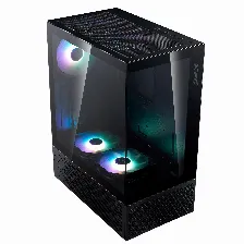Gabinete Xpg Invader X Mini, Mini-tower, Atx/micro-atx, Usb 3.0, 5 Vent Instalados, Negro Open Box