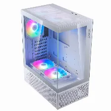 Gabinete Xpg Invader X Mini, Midi Tower, Atx/micro Atx/mini-itx, Usb 3.2, 5xvent, Blanco