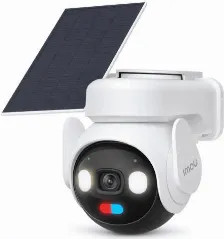 Camara Ip Imou, Domo Aov Pt, 5mp, Conexion Dual 4g+wi-fi, Micro Sd, Audio Bidireccional, Sirena, Incluye Panel Solar