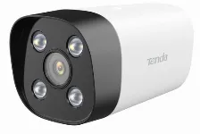 Cámara Ip Tenda It7-lcs-6 4 Mp, Bala (forma), Exterior, Ip67, Negro, Blanco