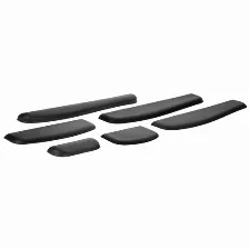 Descansa Muñecas Kensington Mouse Pad Ergosoft™ Estándar Negro Material Gel, Termoplástico De Poliuretano (tpu), Fácil De Limpiar Si, Dimensiones 25.4 X 200.66 X 220.98 Mm, Color Negro
