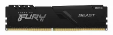 Memoria Ram Kingston Fury Beast, 8gb, 3200mhz, Ddr4, Cl16, Dimm, Disipador Negro