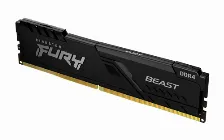 Memoria Ram Kingston Fury Beast, 8gb, 3200mhz, Ddr4, Cl16, Dimm, Disipador Negro