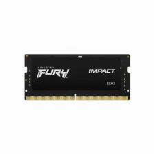 Memoria Ram So-dimm Kingston, Fury Impact Black, 32gb, Ddr5, 4800mhz, Non-ecc, Cl38, Xmp Open Box