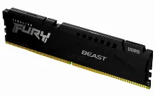 Memoria Ram Kingston Fury Beast 32gb Ddr5, 5600 Mhz, 288-pin Dimm, Pc/servidor, Color Negro