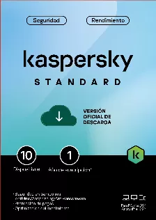 Licencia Electronica Esd Kaspersky Standard / 10 Dispositivos/ 365 Dias/ Base, Solo Clave De Activacion, No Devolucion-no Cancelacion
