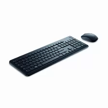 Teclado Inalámbrico Dell Km3322w Tamaño Completo (100%), Teclado Numérico, Negro