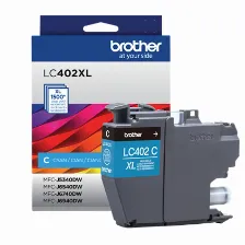 Cartucho De Tinta Brother Lc402xlcs Original, Cian, Alto Rendimiento (xl)