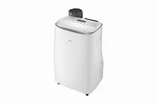 Aire Acondicionado Lg Porta?til Inverter Enfriamiento 14000 Btu/h Compresor Dual Temporizador Color Blanco