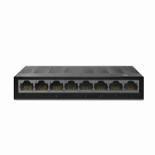 Switch Tp-link Ls1008g No Administrado, Rj-45 8, Gigabit Ethernet (10/100/1000), Negro