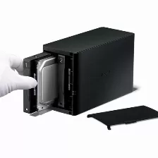 Nas Buffalo Linkstation Soho Armada 370, 0.8 Ghz, 4 Tb, Bahías 2, 2.5/3.5