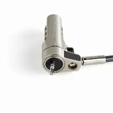 Cable Antirrobo Startech.com Candado Para Laptop Con Cable De 2m Kensington, Cerradura Con Combinación, 2 M, Negro, Acero Inoxidable