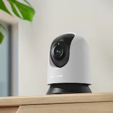 Cámara Ip Mercusys Mc200 Foco, Wifi, Microsd, Interior, Negro, Blanco