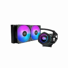 Sistema De Enfriamiento Liquido Cooler Master Masterliquid Core Nex 2 X 12 Cm, 1750 Rpm, Negro