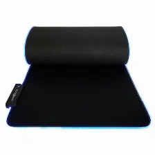 Mousepad Gamer Factor Mpg500, Rgb, Dimensiones 80 X 30, Lx Extra Largo, Microfibra, Negro