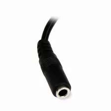 Cable De Audio Startech.com , Longitud 0,152 M, Macho/hembra, 3.5mm A 2 X Rca, Negro