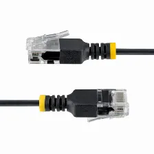 Patchcord Startech.com Cat6a, 0.15 M, U/utp (utp), Negro