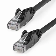 Patchcord Startech.com N6lpatch3bk Cat6, 0.9 M, U/utp (utp), Negro
