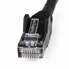 Patchcord Startech.com N6lpatch50cmbk Cat6, 0.5 M, U/utp (utp), Negro