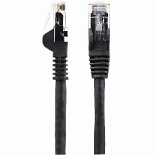 Patchcord Startech.com N6lpatch50cmbk Cat6, 0.5 M, U/utp (utp), Negro