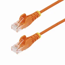 Patchcord Startech.com Cat6, 3 M, U/utp (utp), Naranja
