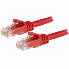 Patchcord Startech.com Cat6, 15 M, U/utp (utp), Rojo