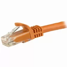 Patchcord Startech.com Cat6, 1 M, U/utp (utp), Naranja