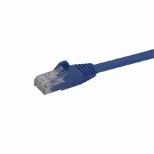 Cable De Red Startech.com Cable De Red Ethernet Snagless Sin Enganches Cat 6 Cat6 Gigabit 3m - Azul, 3 M, Cat6, U/utp (utp), Rj-45, Rj-45, Azul